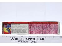 Skids Action Figure Tech Spec 1985 Vintage Hasbro G1 Transformers