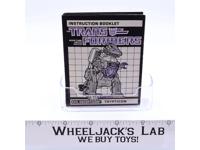 Trypticon Action Figure Instruction Booklet Manual 1986 G1 Transformers Vintage