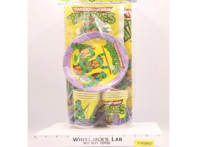 Party Pak for 8 Teenage Mutant Ninja Turtles TMNT 1989 Unique NEW SEALED