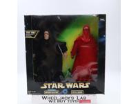 Electronic Emperor Palpatine + Royal Guard Star Wars 1998 Hasbro 12" NEW MIB