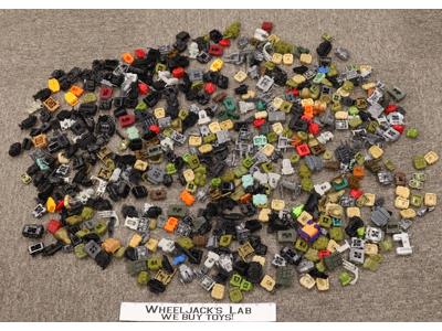 Lot of 550 GI Joe Backpacks Vintage 1980s-1990s Hasbro Action Figure Accessories