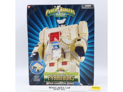 Deluxe Pyramidas The Carrier Zord Power Rangers Zeo 1996 Bandai NEW MIB