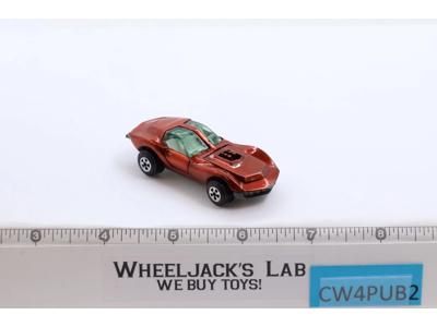 Custom Mako Shark Orange Johnny Lightning 1969 Topper HOOD & DOORS OPEN