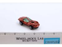 Custom Mako Shark Orange Johnny Lightning 1969 Topper HOOD & DOORS OPEN