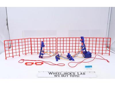 Cage & Accessories Slam Action Ring WCW Wrestling 1991 Galoob Vintage