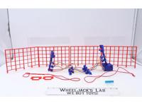 Cage & Accessories Slam Action Ring WCW Wrestling 1991 Galoob Vintage