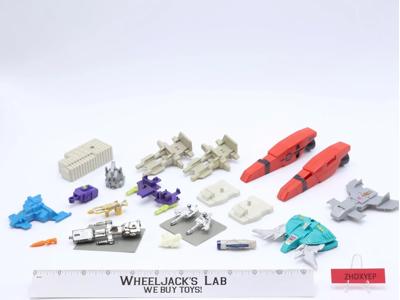 #1 Lot of 20 of Accessories Parts Weapons Missiles Vintage G1 Transformers 1984