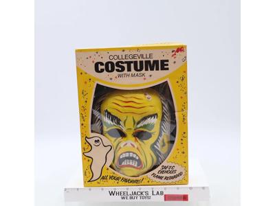 Monster Halloween Costume & Mask w/Box Vintage Collegeville Child MEDIUM