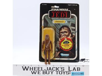 Chewbacca 100% Complete NO COO 65 Back-D Star Wars 1984 Kenner NEAR MINT