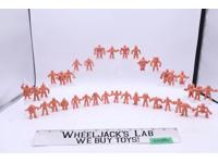 Lot of 37 Muscle Men M.U.S.C.L.E. Mattel 1980's Action Figure Vintage