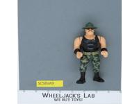 Sgt. Slaughter 100% Complete WWF WWE Wrestling 1991 Hasbro Vintage Action Figure