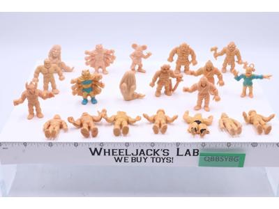 Lot of 20 Muscle Men M.U.S.C.L.E. Mattel 1980's Action Figure Vintage