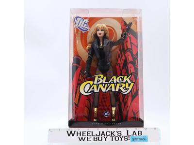 Black Canary Barbie Collector 2008 DC Comics NEW MISB Action Figure Doll