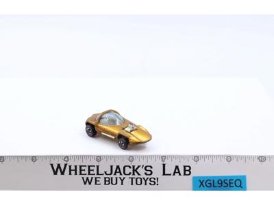 Silhouette Gold Hot Wheels 1967 Mattel USA Vintage Redline RL