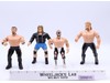 Lot of 4 WCW Wrestling NWO 1998 OSFTM 6" Figures Bagwell DDP Mysterio Raven