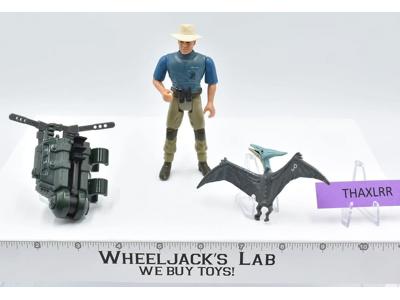 Dr. Alan Grant Aerial Net Trap Jurassic Park 1993 Kenner Vintage Action Figure