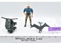 Dr. Alan Grant Aerial Net Trap Jurassic Park 1993 Kenner Vintage Action Figure