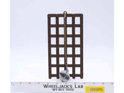 Eternia Tower Gate W/ Chain & Ball 1986 MOTU He-Man Masters of the Universe