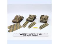 Set of 3 Panzer WWII German Tanks 1/32 Ultimate Soldier 21st Century Toys
