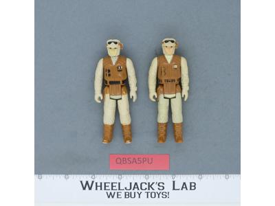 Lot of 2 Hoth Rebel Soldiers Star Wars 1980 ESB Vintage Kenner Action Figures