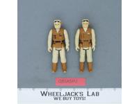 Lot of 2 Hoth Rebel Soldiers Star Wars 1980 ESB Vintage Kenner Action Figures
