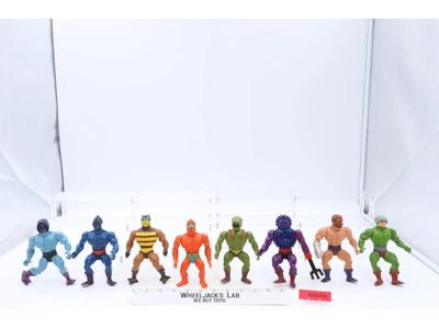 Lot of 8 (#4) He-Man Masters Of The Universe MOTU Vintage 1980s Mattel Figures