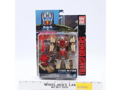 Stylor & Chromedome Transformers Titans Return 2015 Hasbro Figure NEW SEALED