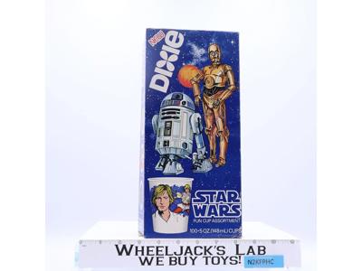 Star Wars Dixie Cups 1980 Vintage EMPTY BOX
