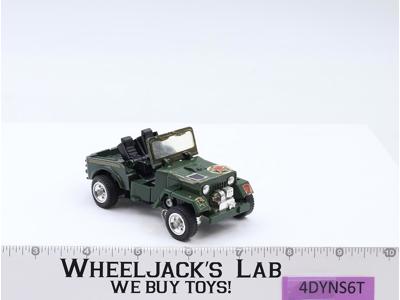 Hound Vintage Hasbro 1985 G1 Transformers Action Figure MISSING MIRRORS