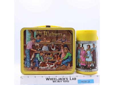 The Waltons Metal Lunch Box 1973 Aladdin Industries Vintage w/ THERMOS