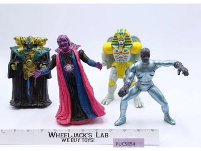 Lot of 4 Evil Space Aliens Mighty Morphin Power Rangers Bandai Figures