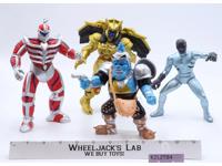 Lot of 4 Evil Space Aliens Mighty Morphin Power Rangers Bandai Figures