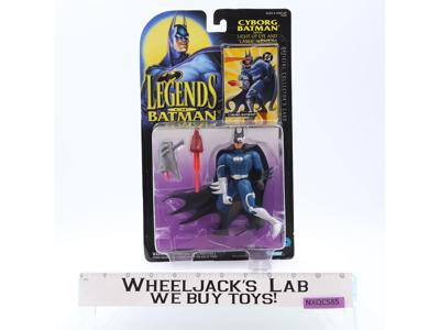 Cyborg Batman Legends of Batman DC 1995 Kenner Vintage Action Figure MOSC New