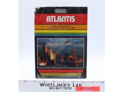 Atlantis Atari 2600 1982 Imagic NEW SEALED Video Game Cartridge