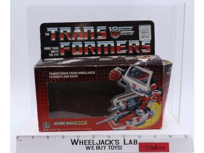 Ratchet BOX ONLY 1985 Action Figure Vintage Hasbro G1 Transformers