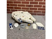 Millennium Falcon WORKS 100% Complete Star Wars 1979 Kenner Vehicle