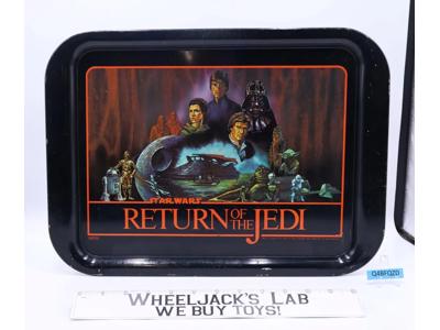 Star Wars Return Of The Jedi ROTJ 1983 Cheinco Lucasfilm Metal Tray Vintage