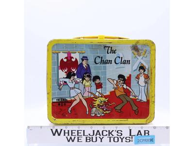 The Chan Clan Metal King-Seeley Lunchbox 1973 Hanna-Barbera Vintage