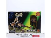 Speeder Bike W/ Luke Star Wars POTF 1996 Kenner Action Figure Vehicle NEW MIB