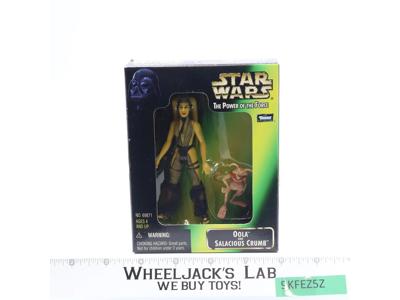 Oola & Salacious Crumb Mail Away W/ Cover Star Wars POTF 1998 Hasbro NEW MIB