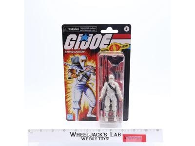 Storm Shadow GI Joe Retro Collection 2021 Hasbro Action Figure NEW SEALED