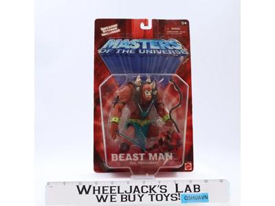 Beast Man He-Man 200X Masters Of The Universe MOTU 2001 Mattel NEW SEALED