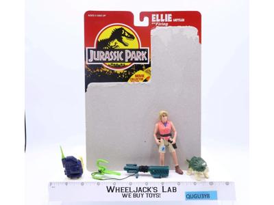 Ellie Sattler W/Firing Grappling Hook Complete Jurassic Park Kenner W/Cardback