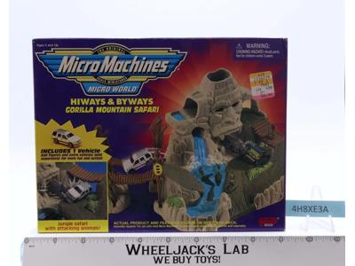 Gorilla Mountain Safari Hiways & Biways Micro Machines 1998 Galoob MISB
