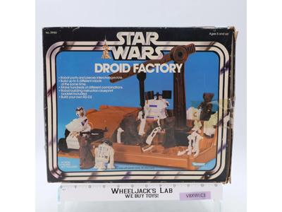 Droid Factory 100% Complete W/ Box Star Wars 1980 Kenner Action Figure Playset