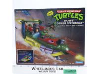 Raph's Sewer Speedboat Complete W/ Box TMNT 1991 Playmates Vintage Vehicle
