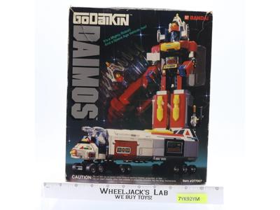 Daimos w/ Box Godaikin 1984 Bandai Popy Chogokin Vintage Action Figure