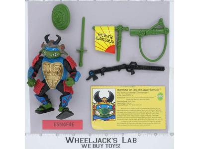 Sewer Samurai Leo Complete Teenage Mutant Ninja Turtles TMNT 1990 Playmates