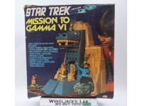 Mission To Gamma W/ Box Star Trek 1975 Mego Vintage Action Figure Playset