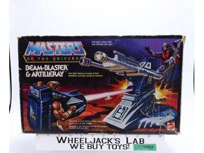 Beam Blaster & Artilleray Complete He-Man Masters of the Universe MOTU Mattel